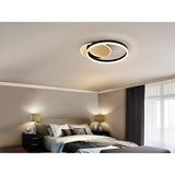 Oriel LED Ceiling Wall Light 38W 3000K - Gold/Black