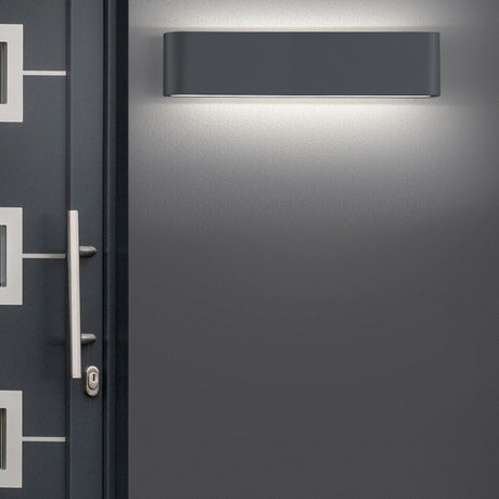 Thames II LED Up Down Outdoor Wall Light – Anthracite
