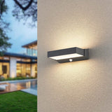 Cuando LED Up Down PIR Outdoor Wall Light – Anthracite