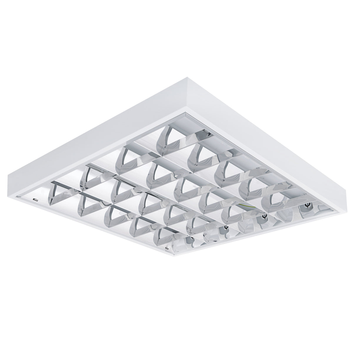 Notus 610x610 4x18W Square LED Ceiling Light - White