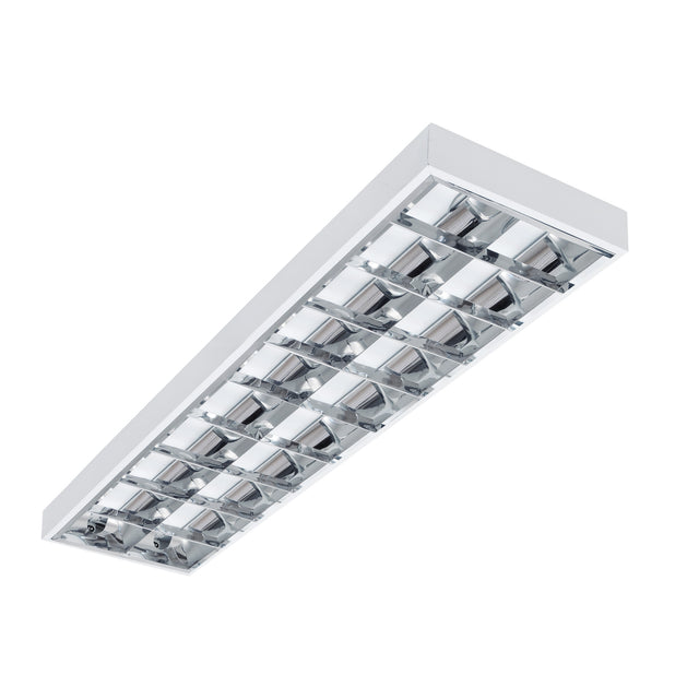 Notus 1220x300 36W 236 4LED T8 LED Ceiling Light - White