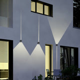 Adaja LED Up Down Glass Outdoor Wall Light – Anthracite