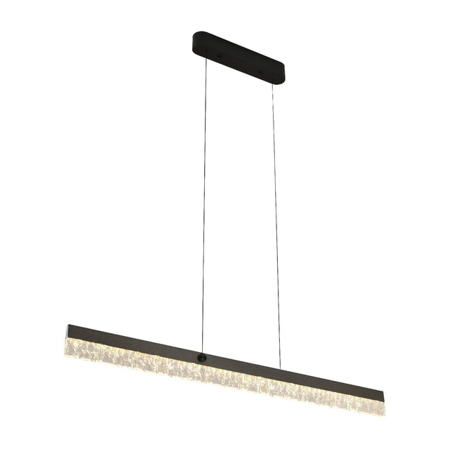 Ixias LED Pendant Light - Black and Grey