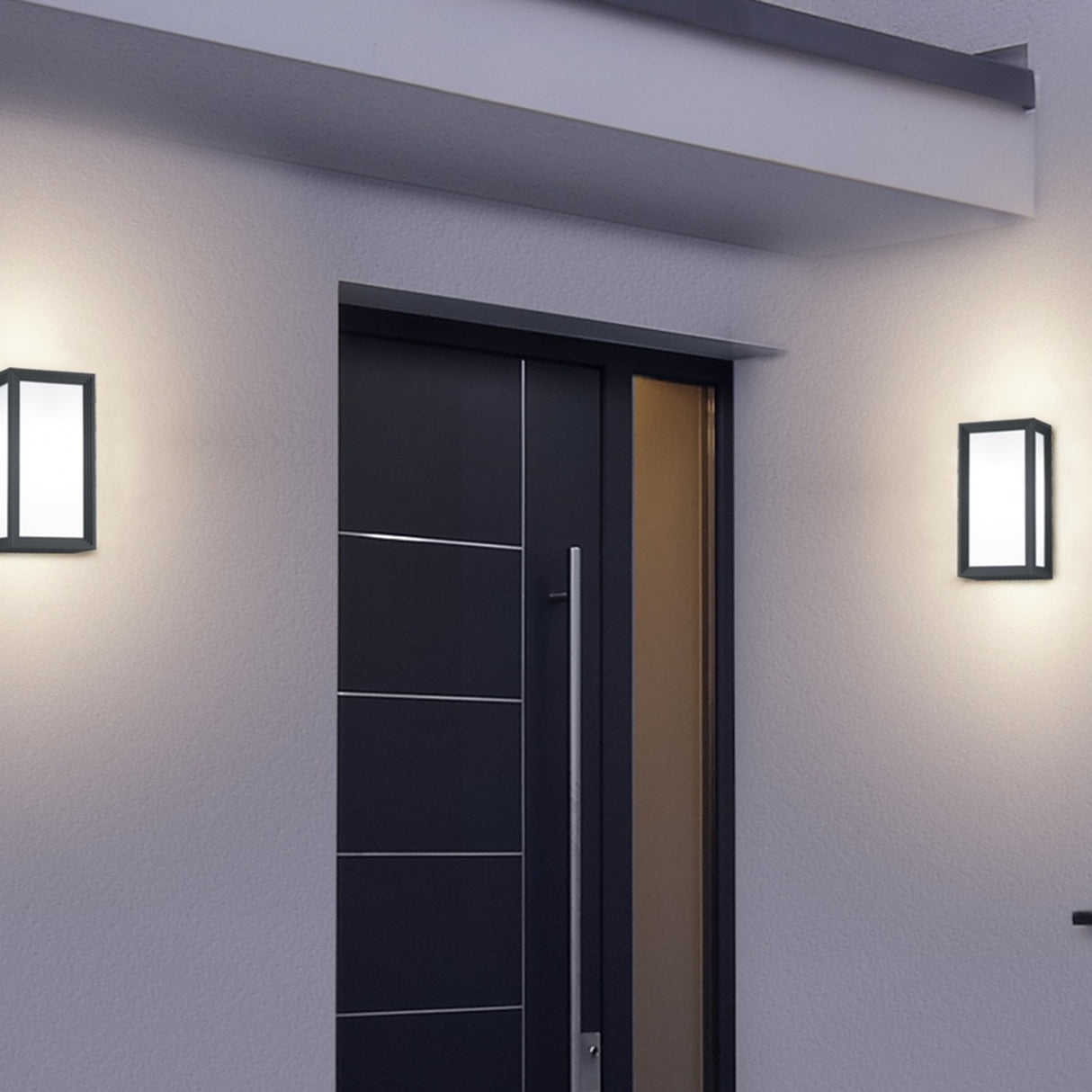 Timok LED Lantern Outdoor Wall Light – Anthracite