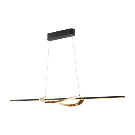 Enora LED Pendant Light - Gold and Black