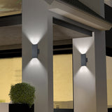 Colorado 2 Light LED Up Down Outdoor Wall Light – Anthracite