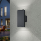 Colorado 2 Light LED Up Down Outdoor Wall Light – Anthracite