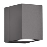 Tiber LED Glass Outdoor Wall Light – Anthracite