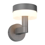Mackenzie LED Glass Outdoor Wall Light – Anthracite