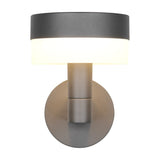Mackenzie LED Glass Outdoor Wall Light – Anthracite