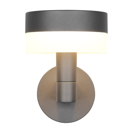 Mackenzie LED Glass Outdoor Wall Light – Anthracite