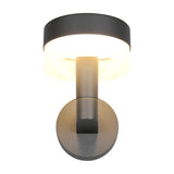 Mackenzie LED Glass Outdoor Wall Light – Anthracite