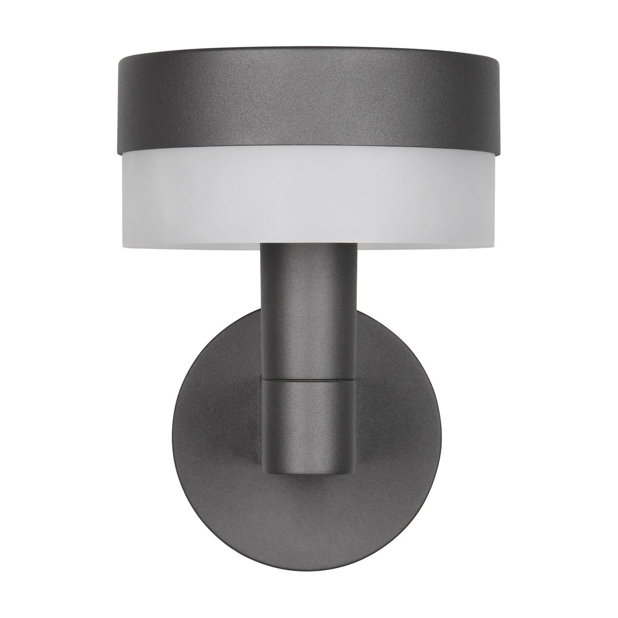 Mackenzie LED Glass Outdoor Wall Light – Anthracite