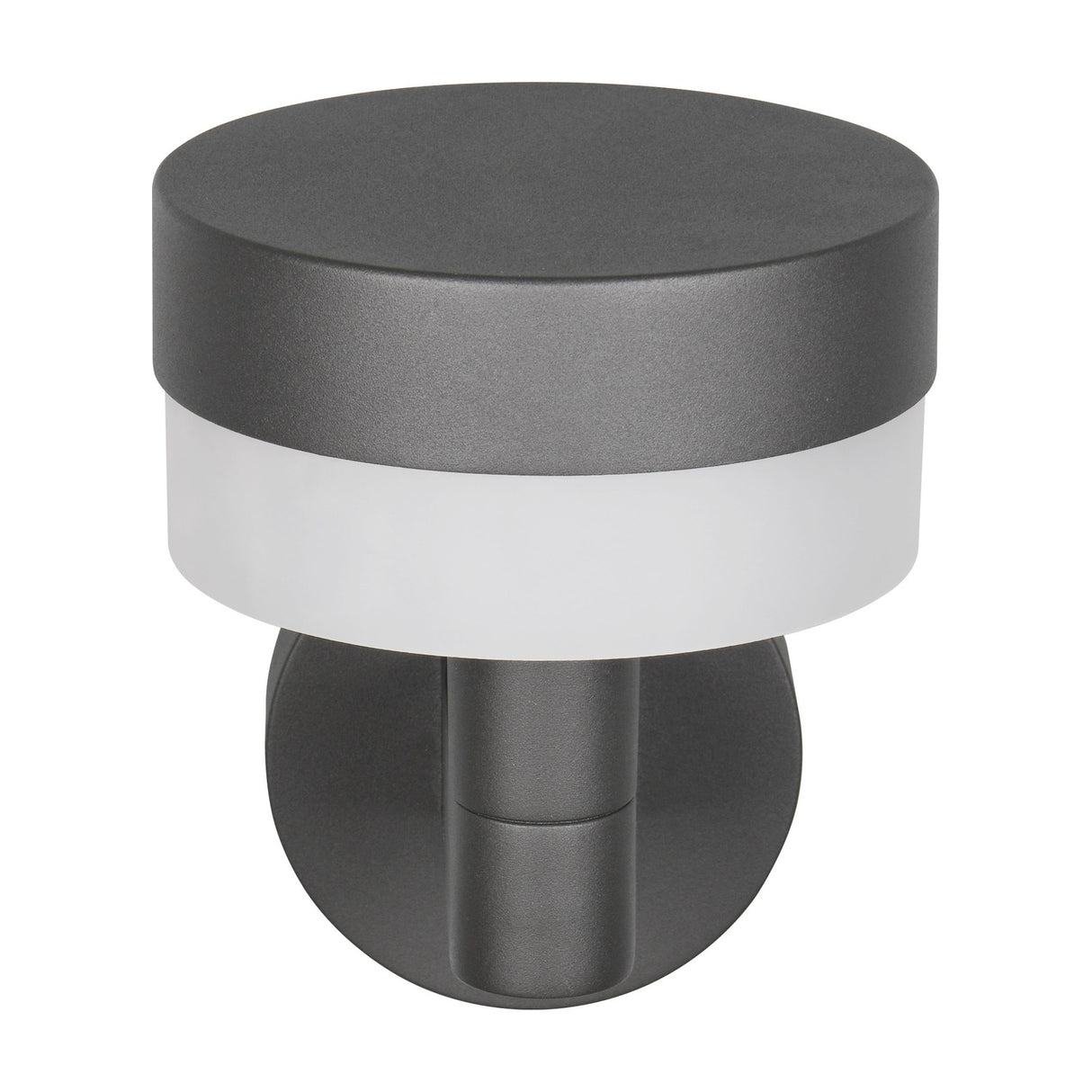 Mackenzie LED Glass Outdoor Wall Light – Anthracite