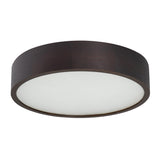 Jasmin Ø380 2 x E27 Round Ceiling Light - Wenge