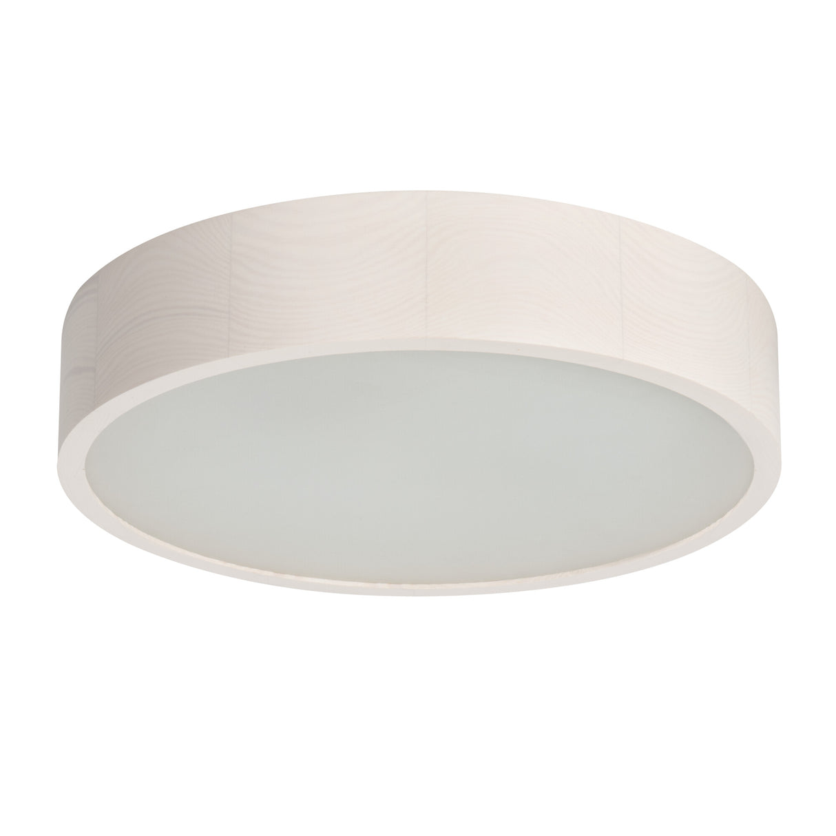 Jasmin Ø380 2 x 20W E27 Round Ceiling Light - Sonoma Oak