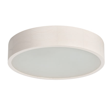 Jasmin Ø380 2 x 20W E27 Round Ceiling Light - Sonoma Oak