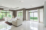 Jasmin Ø280 E27 Round Ceiling Light - Matte White