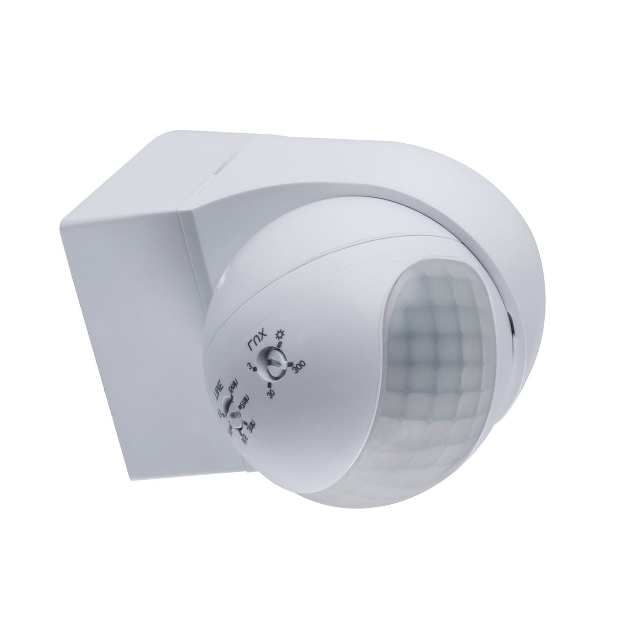 ALER Mini W PIR Motion Sensor IP44 80mm - White