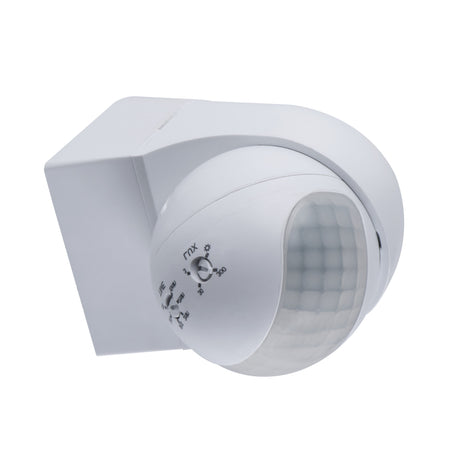 ALER Mini W PIR Motion Sensor IP44 80mm - White