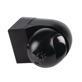 PIR Motion Sensor IP44 Mini Black 80mm - 23456