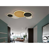 Umbra Dimmable LED Flush Light 48W 3000K - Multicoloured