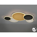 Umbra Dimmable LED Flush Light 48W 3000K - Multicoloured