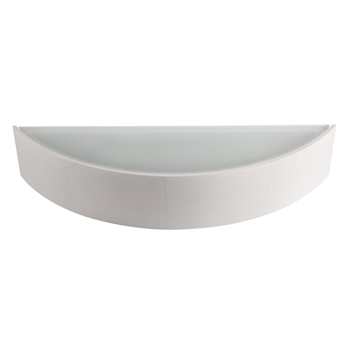 Jasmin W-W E27 Wall Light Wooden Oblong - White Oak