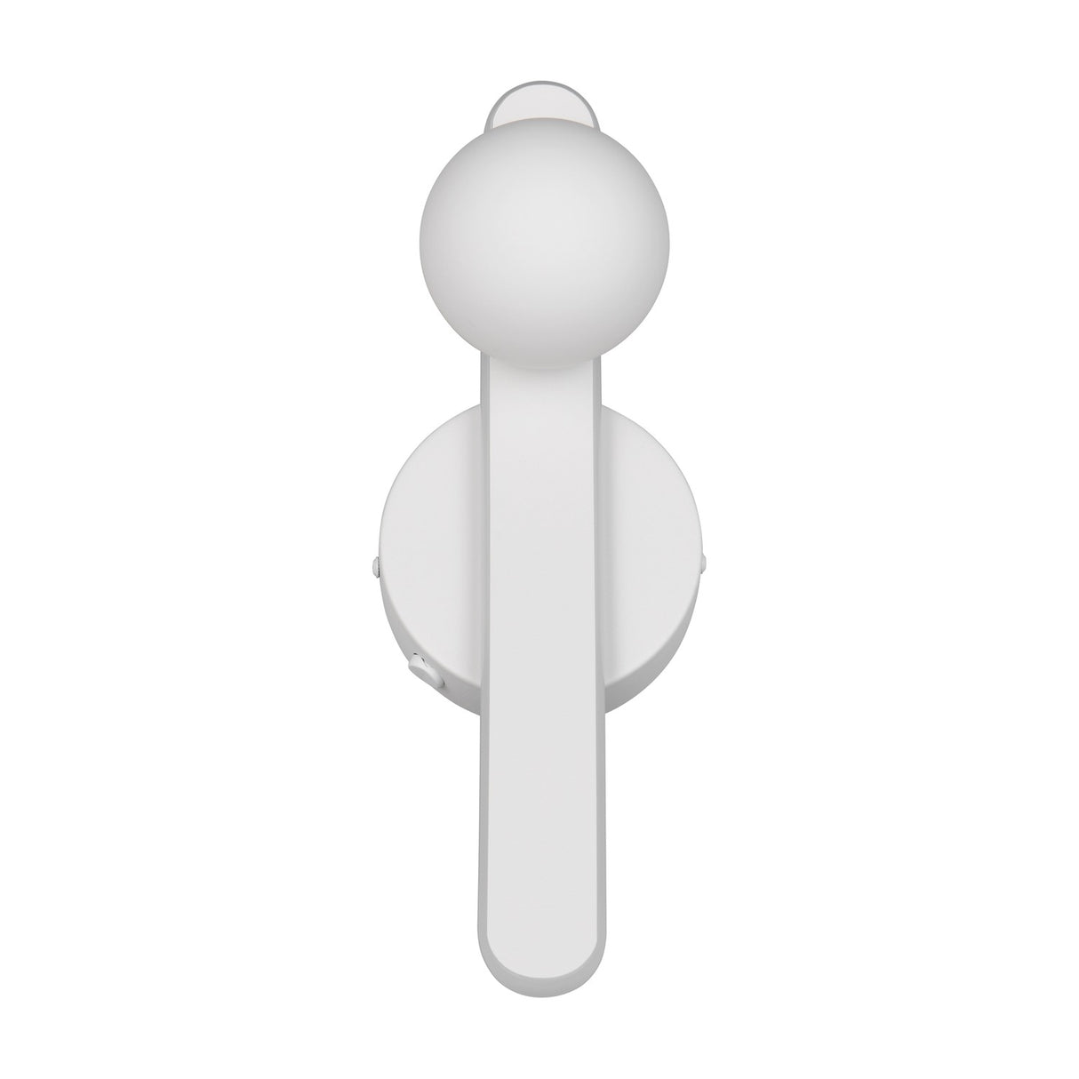 Napoli LED Glass Wall Light – Matt White