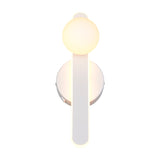 Napoli LED Glass Wall Light – Matt White