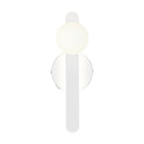Napoli LED Glass Wall Light – Matt White