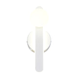 Napoli LED Glass Wall Light – Matt White