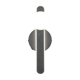 Napoli LED Glass Wall Light – Matt Black