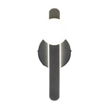 Napoli LED Glass Wall Light – Matt Black