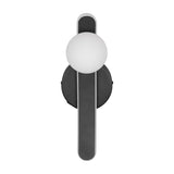 Napoli LED Glass Wall Light – Matt Black
