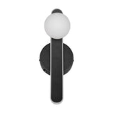 Napoli LED Glass Wall Light – Matt Black