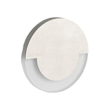 Sola 1.3W Recessed LED Step Light Warm White - Steel