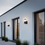 Tagus LED PIR Outdoor Wall Light – Anthracite