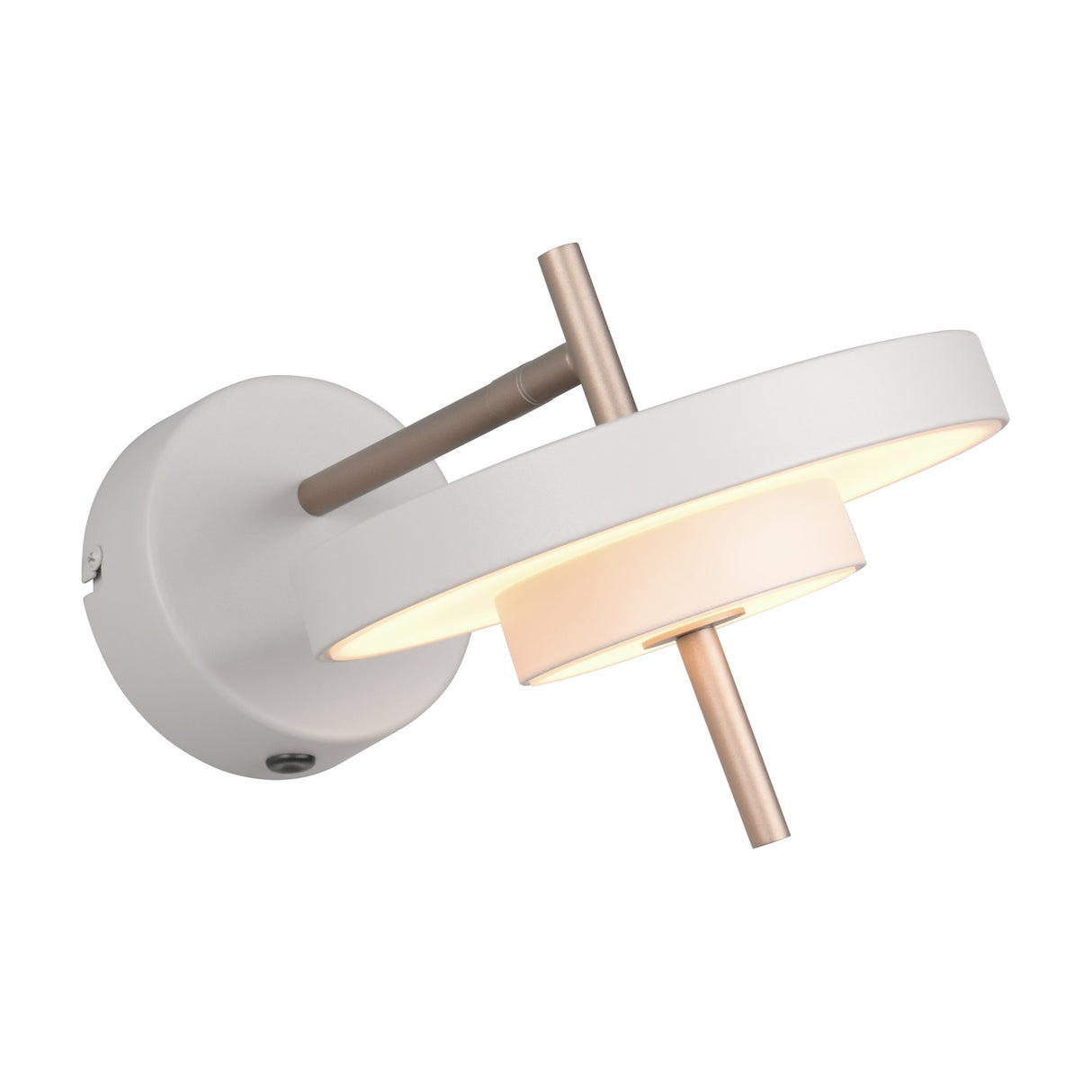 Keaton LED Wall Light – Warm Grey