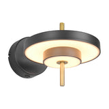 Keaton LED Wall Light – Black & Gold