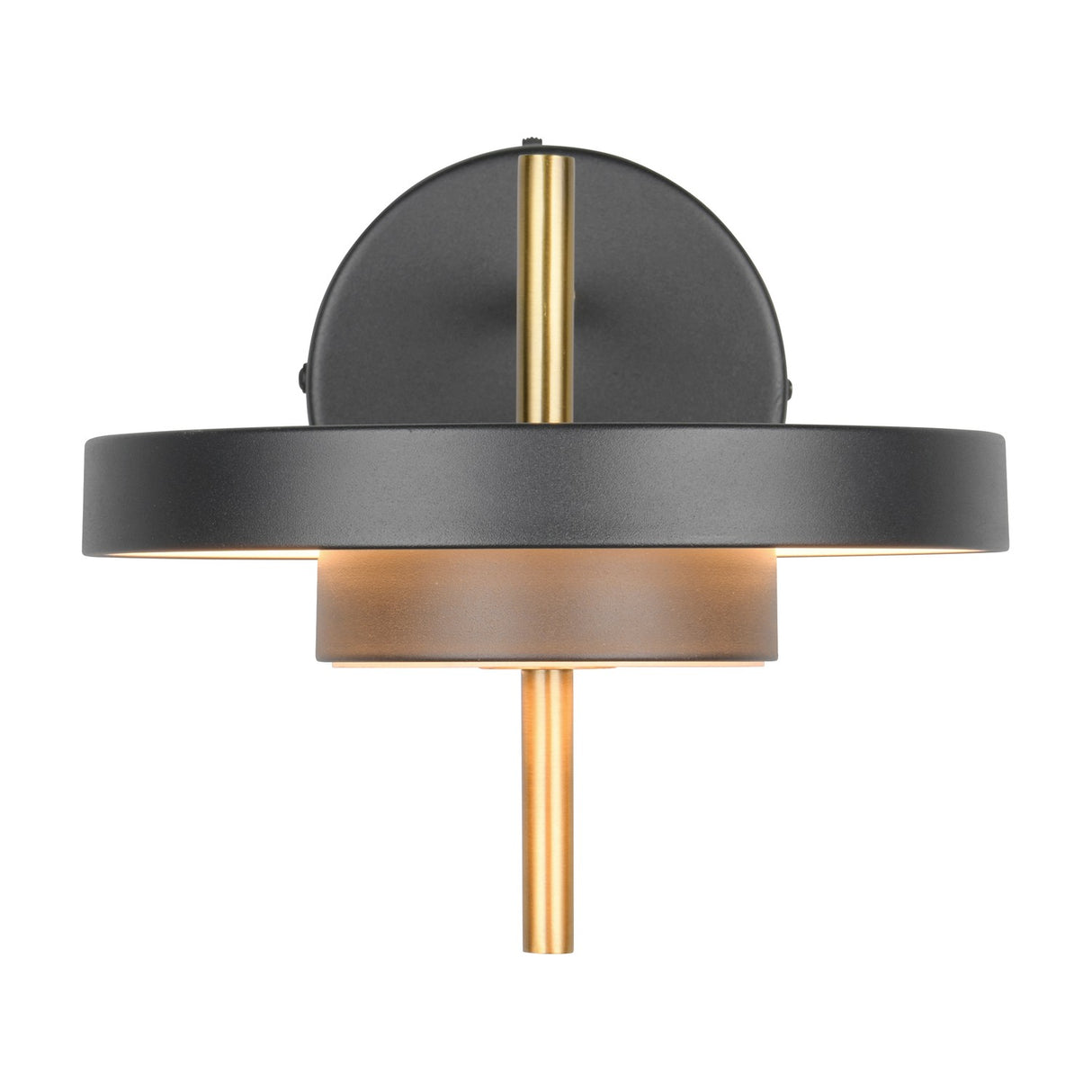 Keaton LED Wall Light – Black & Gold