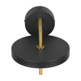 Keaton LED Wall Light – Black & Gold