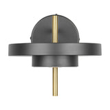 Keaton LED Wall Light – Black & Gold