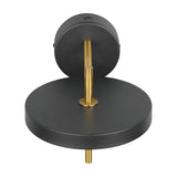 Keaton LED Wall Light – Black & Gold