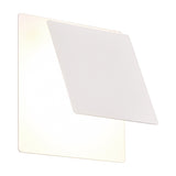 Mio LED Square Wall Light – Matt White
