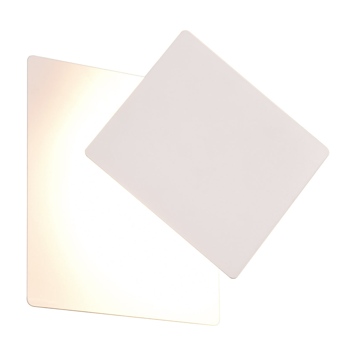 Mio LED Square Wall Light – Matt White