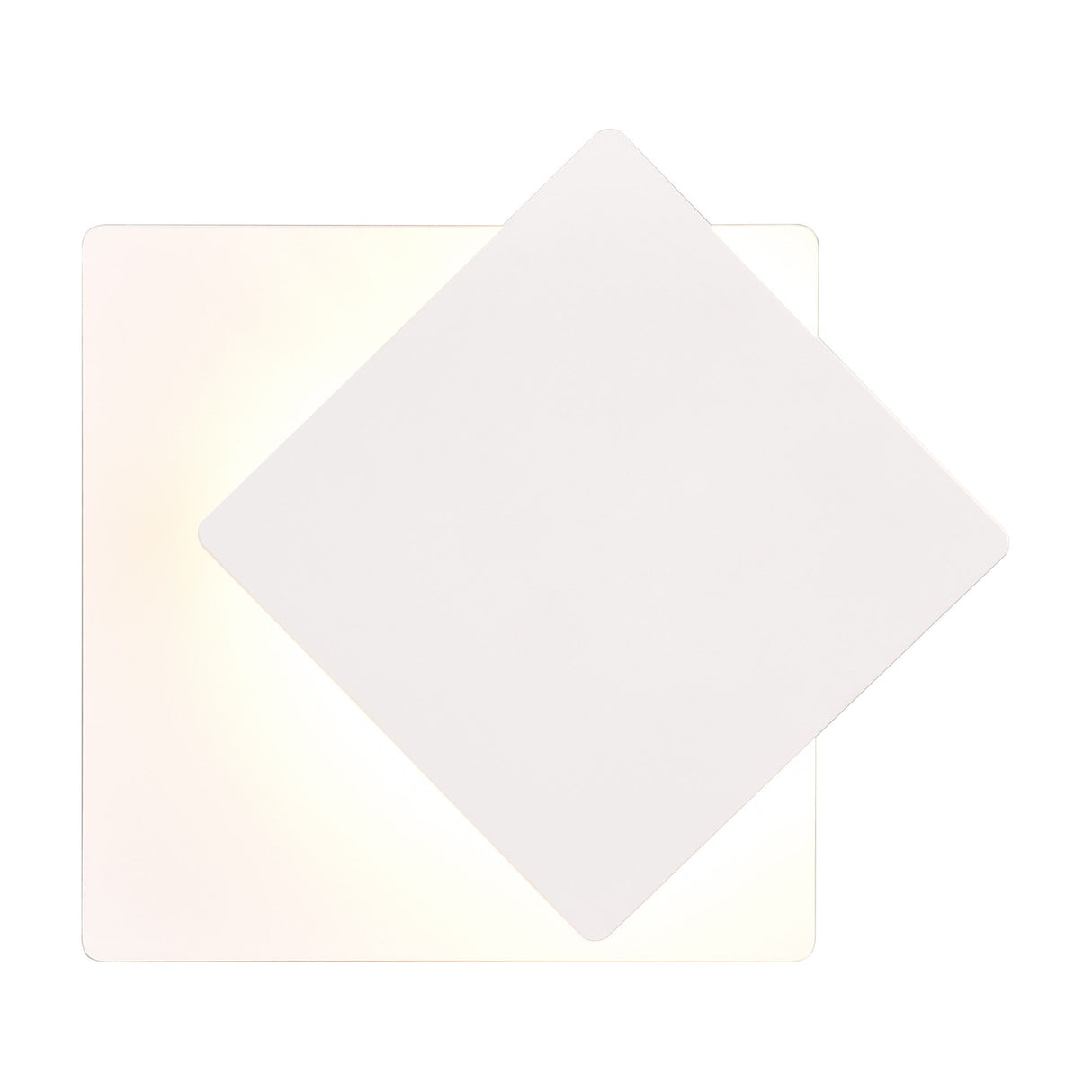 Mio LED Square Wall Light – Matt White