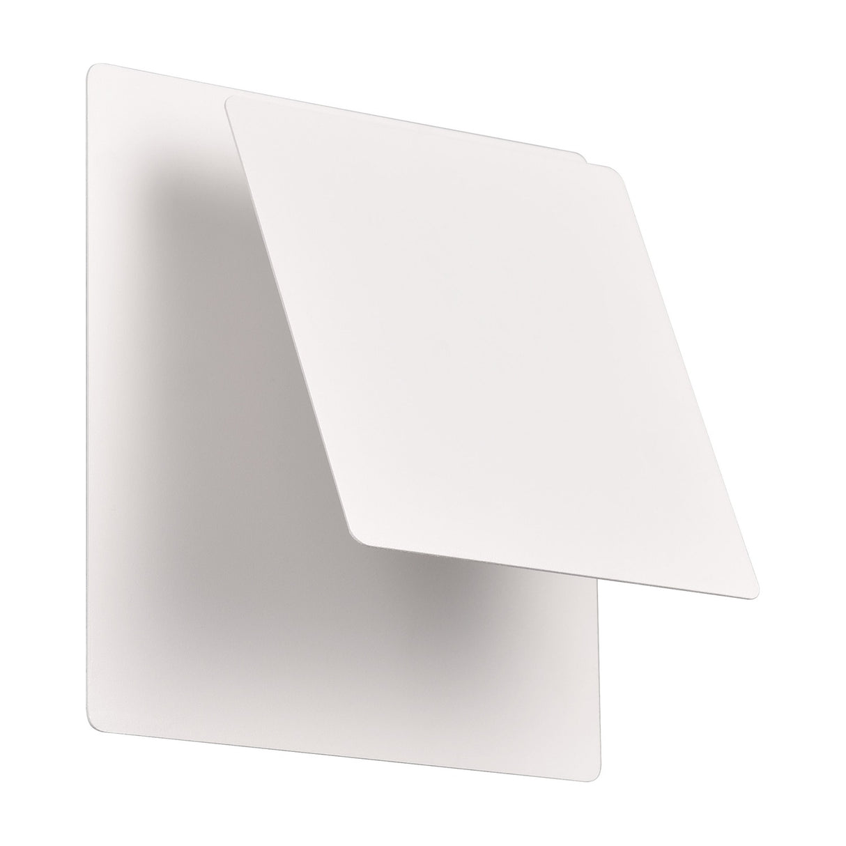 Mio LED Square Wall Light – Matt White