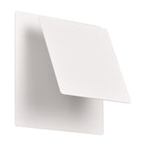Mio LED Square Wall Light – Matt White