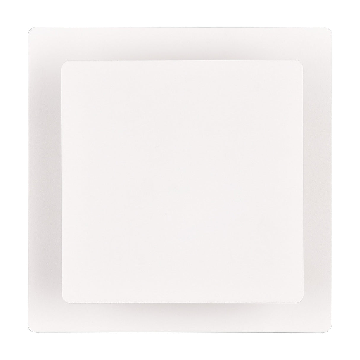 Mio LED Square Wall Light – Matt White